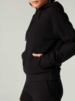 New Blanc Noir Portola Sweat A Capuche Epais Noir