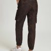 Hot Blanc Noir Nouveau Pantalon Camouflage Avec Bordures Dorees