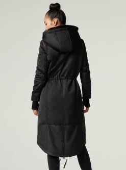 Online Blanc Noir Manteau De Criquet Noir