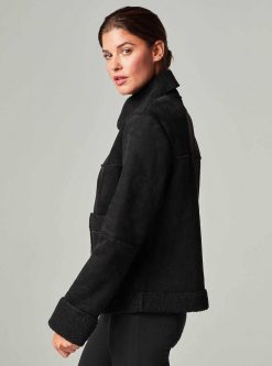 Online Blanc Noir Moto Zippee En Sherpa Noir