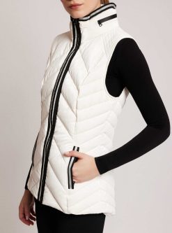 New Blanc Noir Gilet De Super-Heros Avec Bordure Reflechissante