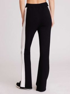 Hot Blanc Noir Pantalon Coupe Bootcut Blair