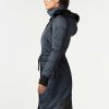 Hot Blanc Noir Manteau De Criquet Robe Bleue