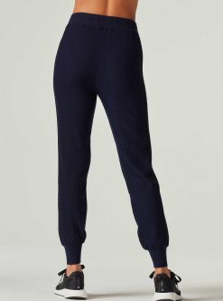 Wholesale Blanc Noir Pantalon De Jogging Portola Robe Bleue