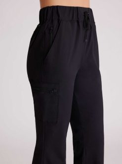 New Blanc Noir Pantalon Evase Tectonic Kick Noir