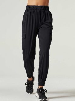 Wholesale Blanc Noir Pantalon Cargo Mastermind Noir