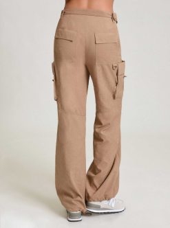 Best Blanc Noir Pantalon Cargo Lucinda