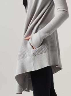 New Blanc Noir Cardigan Portola Bleu Vapeur