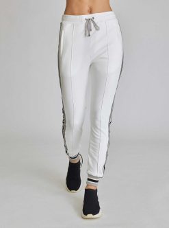 Clearance Blanc Noir Pantalon Sportif Porto Combo Danseur De Nuage