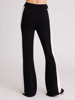 Clearance Blanc Noir Pantalon Coupe Bootcut Blair