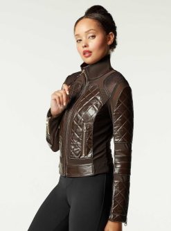 Best Blanc Noir Veste Moto Collection Or Java