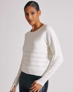 Clearance Blanc Noir Pull Liminal Danseur De Nuages