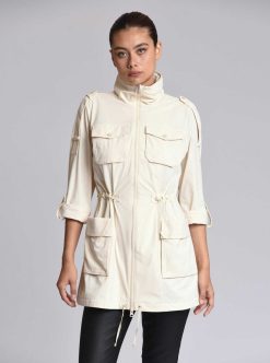 Online Blanc Noir Anorak Cerveau