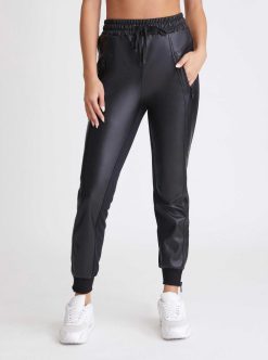 Online Blanc Noir Pantalon A Coutures Cardiff Noir